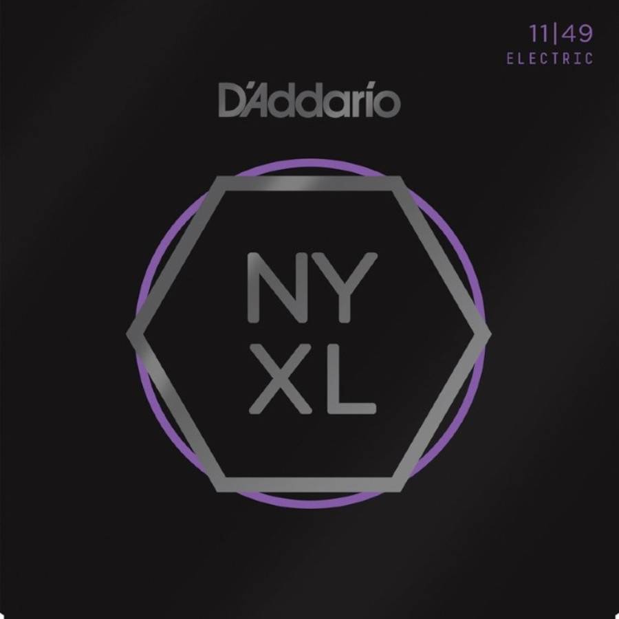 D'Addario NYXL1149 никелированные струны с защитным покрытием для электрогитары 11-49