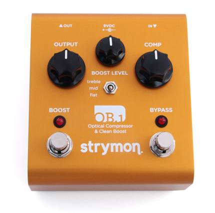 Strymon OB.1 Optical Compressor & Clean Boost - гитарный эффект