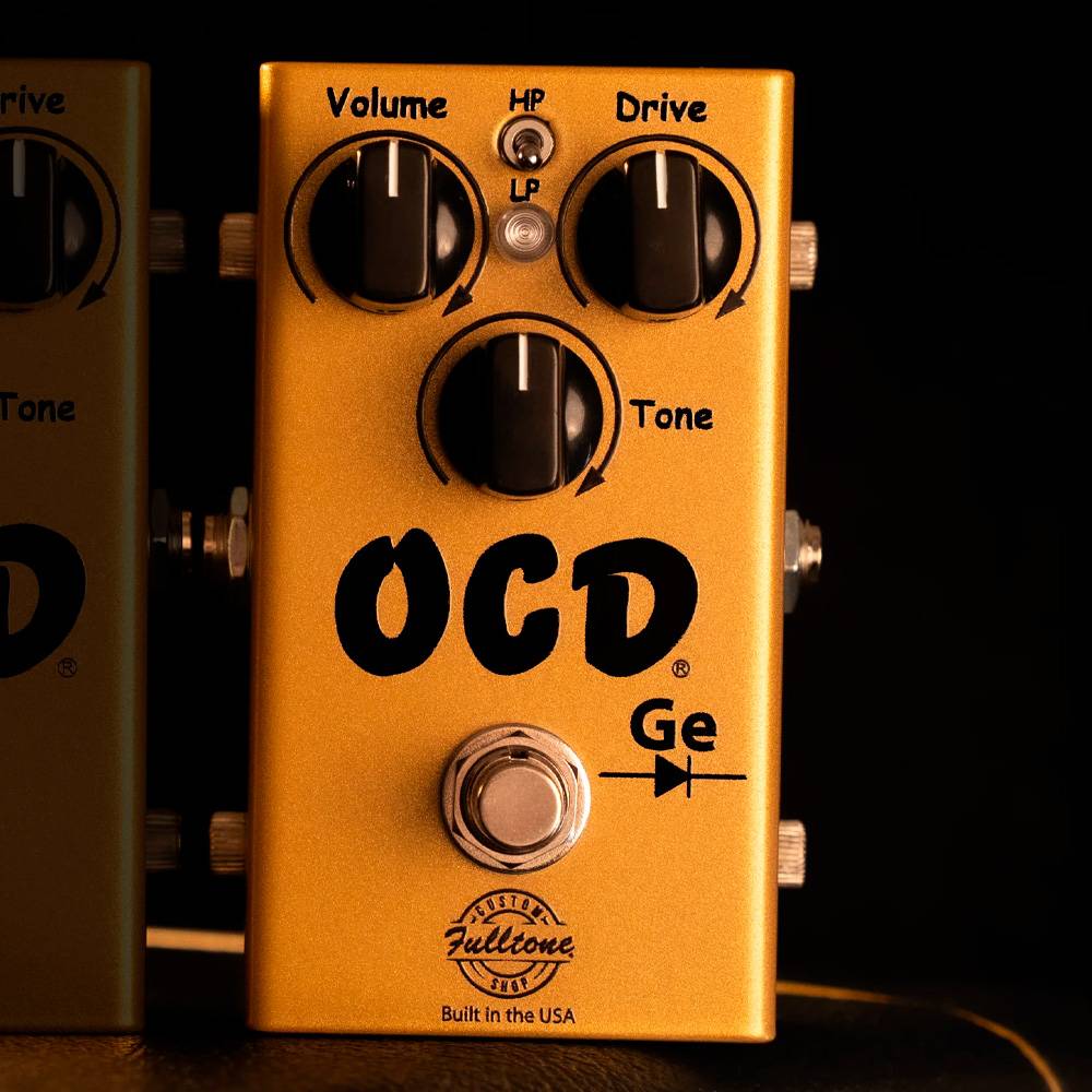 Fulltone Limited Edition OCD-Ge Gold Standard — германиевый overdrive/distortion Custom Shop