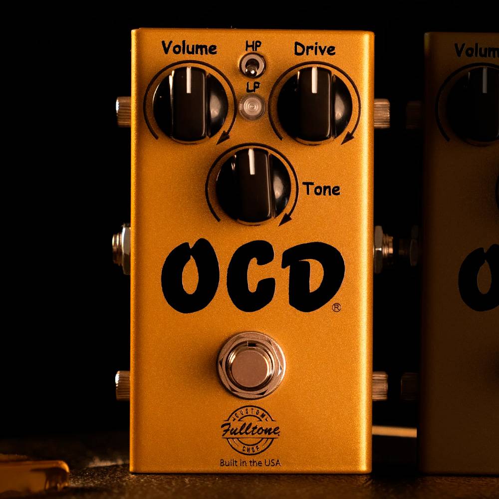 Fulltone Limited Edition OCD V2 Gold Standard — динамический overdrive/distortion с HP/LP и Enhanced Bypass