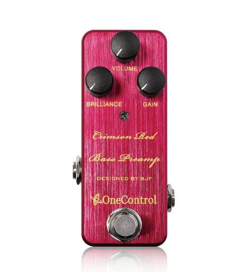 One Control Crimson Red Bass Preamp - гитарный эффект