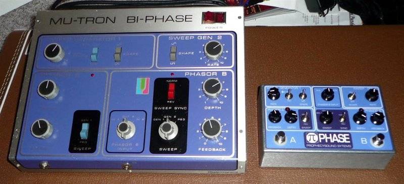 Pi-Phase Dual Phase Shifter Mutron Biphase clone - гитарный эффект