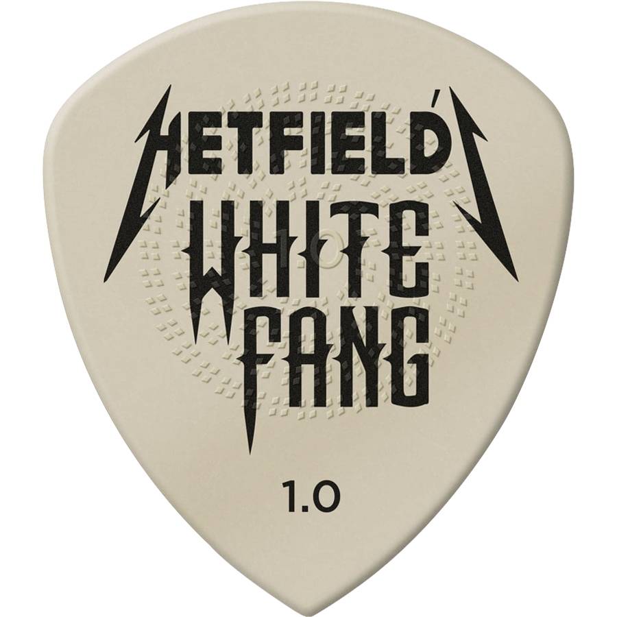 Hetfield white cheap fang picks