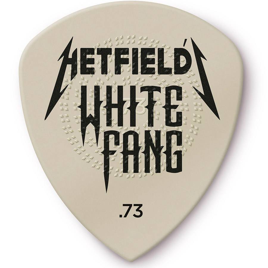 Медиаторы Dunlop James Hetfield White Fang Custom 0.73 мм Pick Tin
