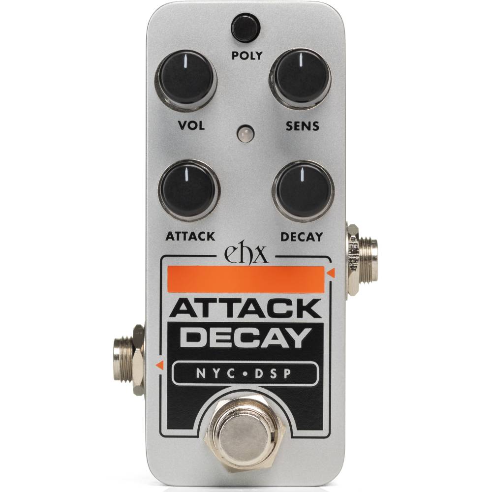 Electro-Harmonix Pico Attack Decay — компактная педаль Tape Reverse Simulator / Volume Envelope