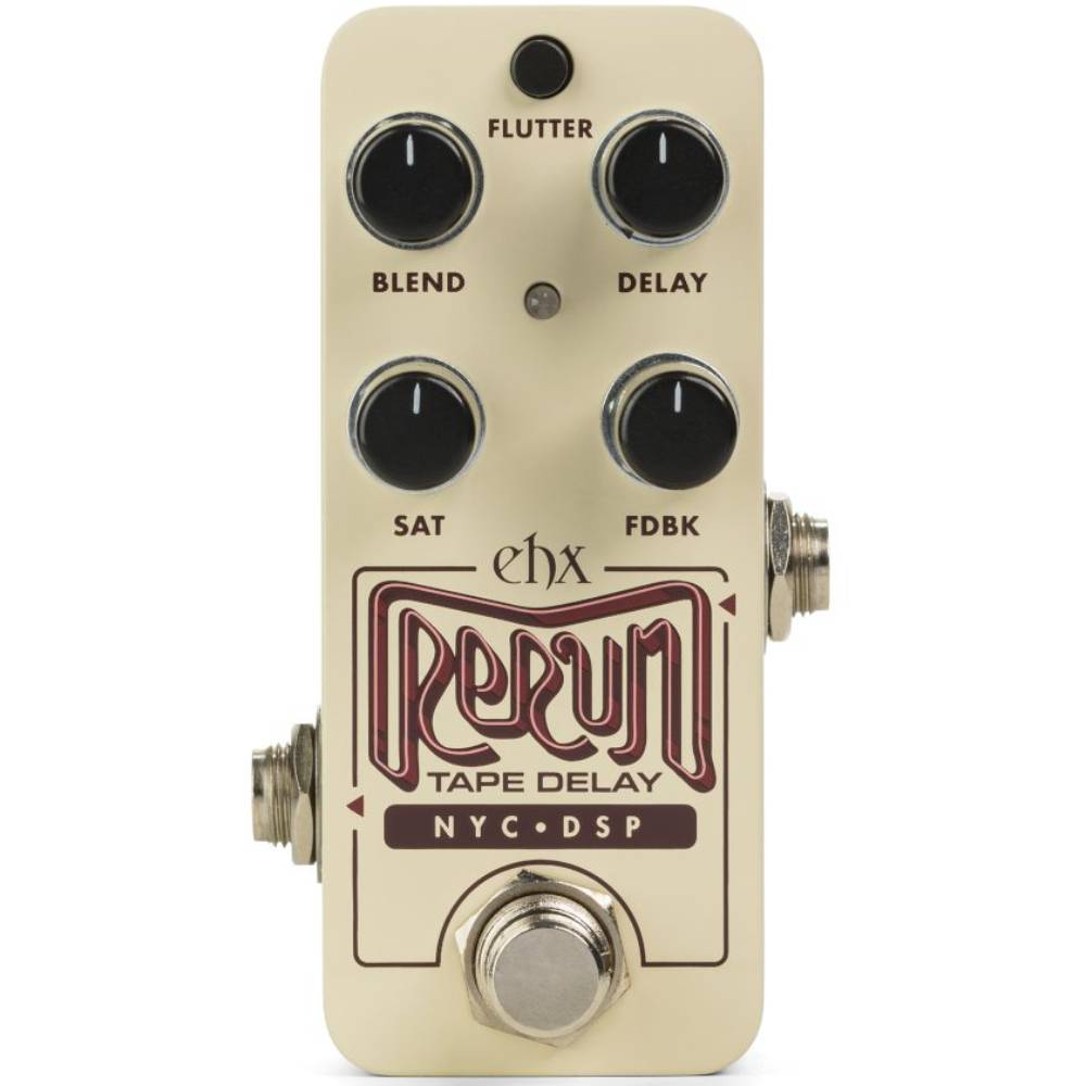 Electro-Harmonix Pico Rerun — компактная цифровая педаль Tape Delay с tap tempo