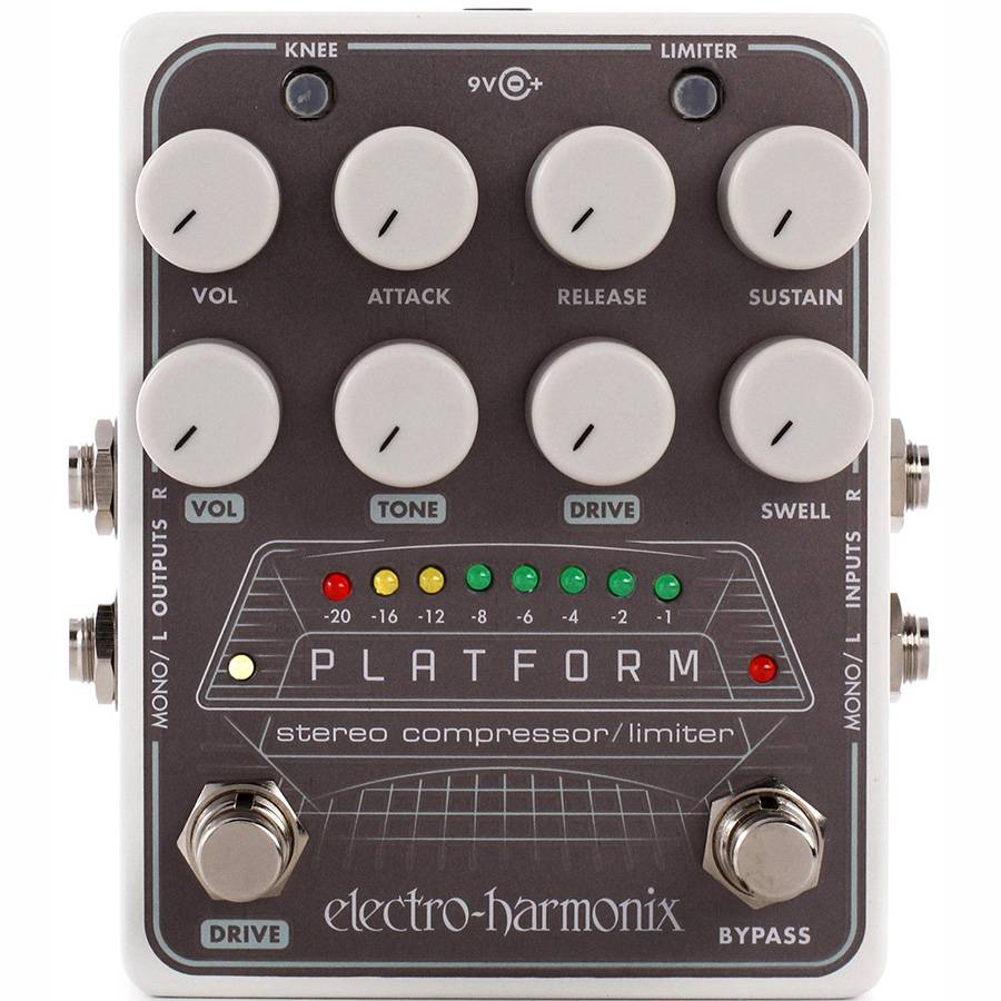 Electro-Harmonix (EHX) Platform Stereo Compressor/Limiter - гитарный эффект