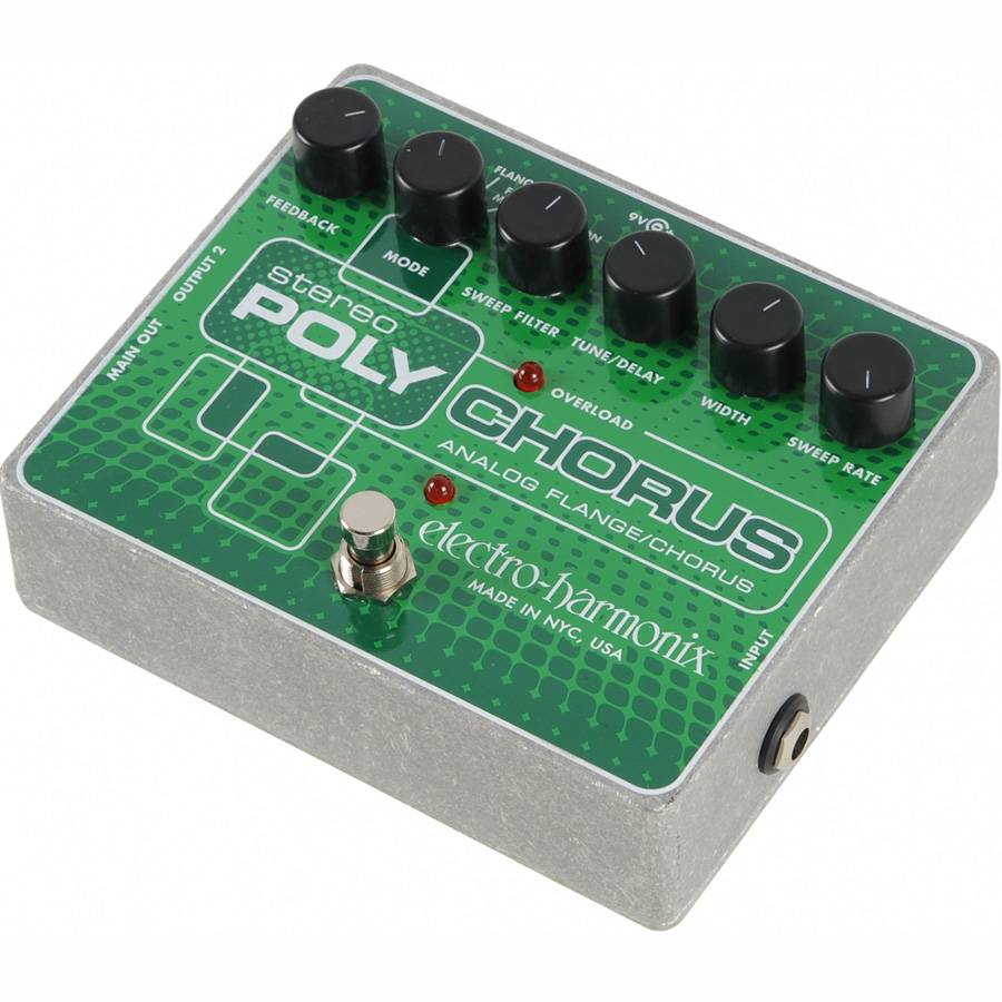Electro-Harmonix (EHX) Stereo Polychorus Analog Flange / Chorus - гитарный эффект