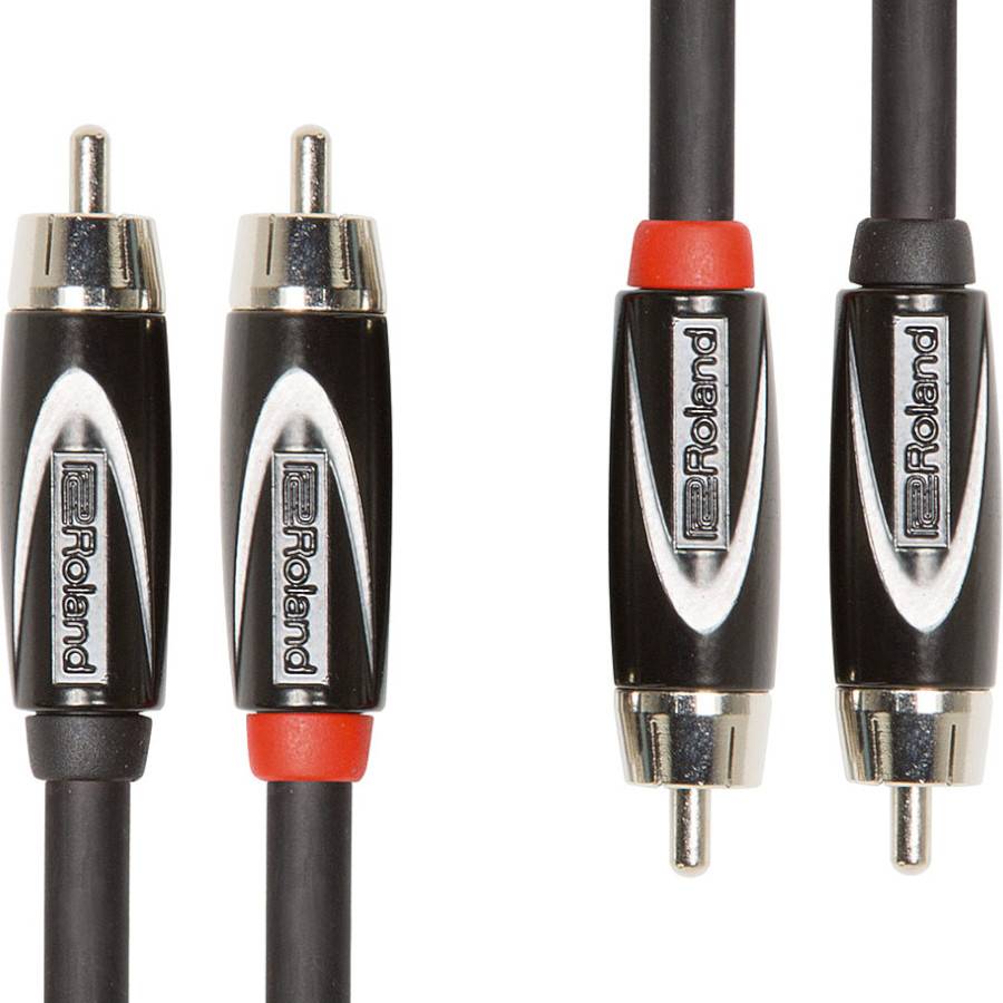 Roland Black RCC-3-2R2R двойной кабель RCA-RCA 1 метр