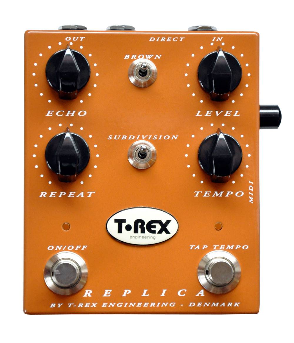 T-Rex Replica True Stereo Tap Delay - гитарный эффект