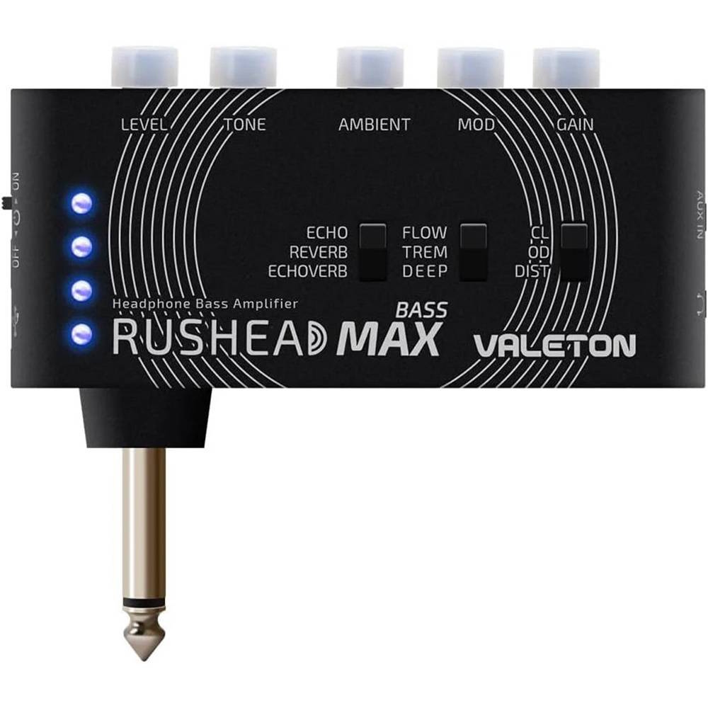 Valeton Rushead Max Bass RH-101 Pocket Guitar Amp - портативный усилитель для бас-гитары для наушников