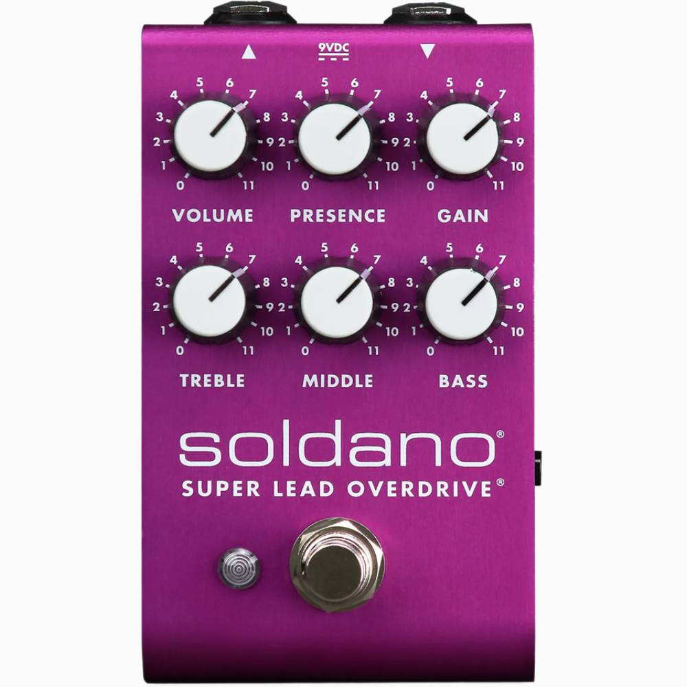 Soldano SLO Super Lead Overdrive Pedal Custom Purple - гитарный эффект овердрайв