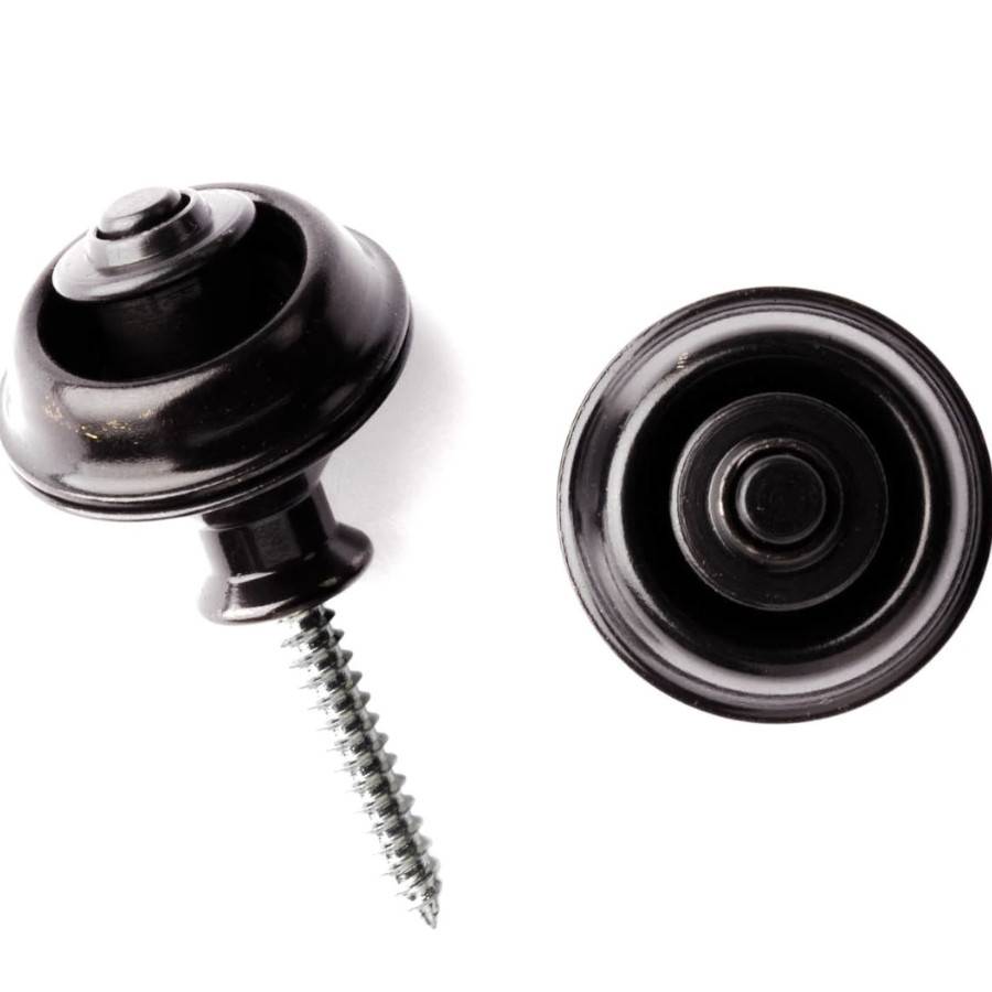 Dunlop SLS1033BK Straplock - система крепления ремня к гитаре