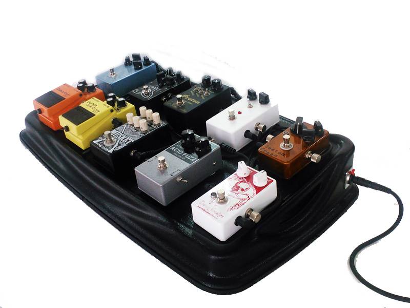 Педалборд BlackBird Pedalboards Stealth+липучка для крепления педалей