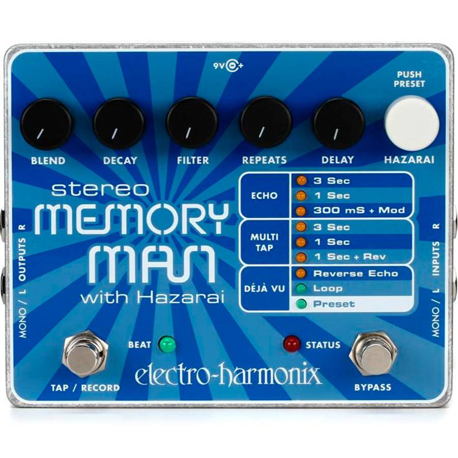 Electro-Harmonix (EHX) Stereo Memory Man with Hazarai - гитарный эффект