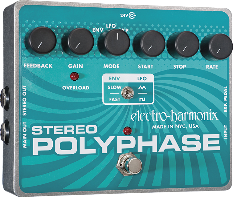 Electro-Harmonix (EHX) Stereo Polyphase - гитарный эффект