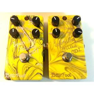 Bear Foot Swirly Yellow OD 1 and 2 - гитарный эффект