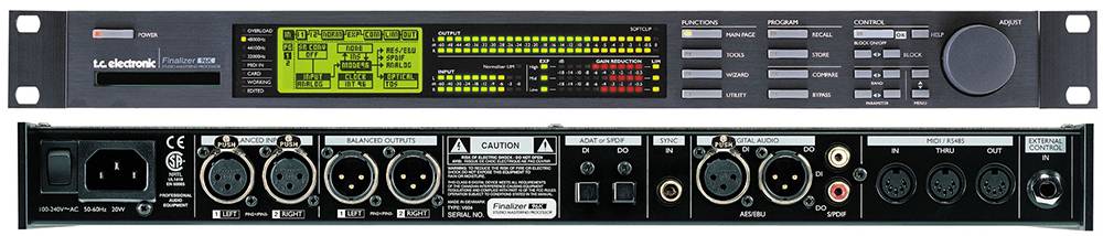 Рэковый процессор эффектов TC Electronic Finalizer 96K