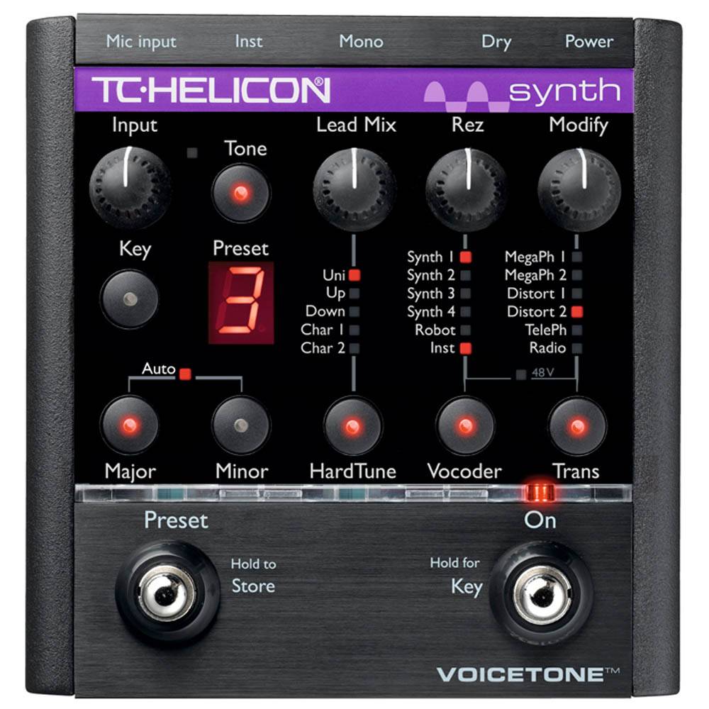 TC Helicon VoiceTone Synth - вокальный эффект