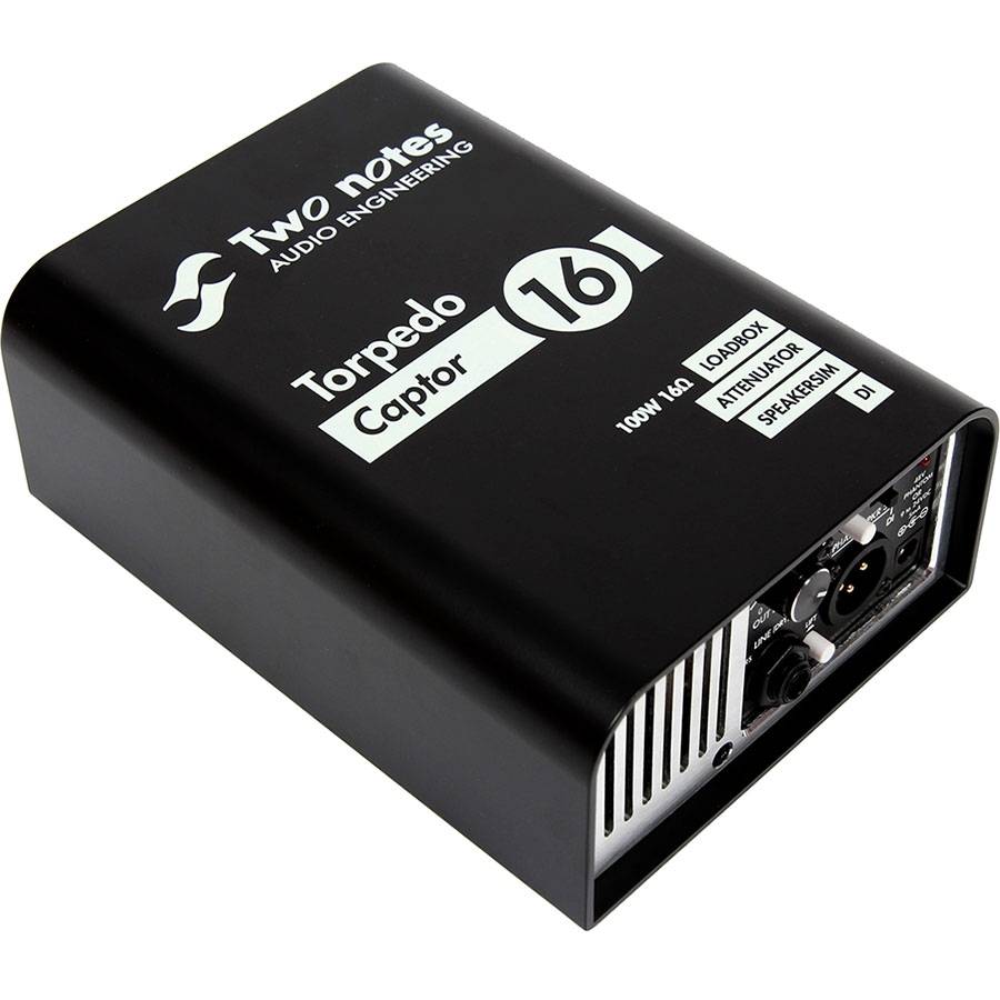 Two Notes Torpedo Captor 16 Ohms - нагрузка для усилителя, D.I.