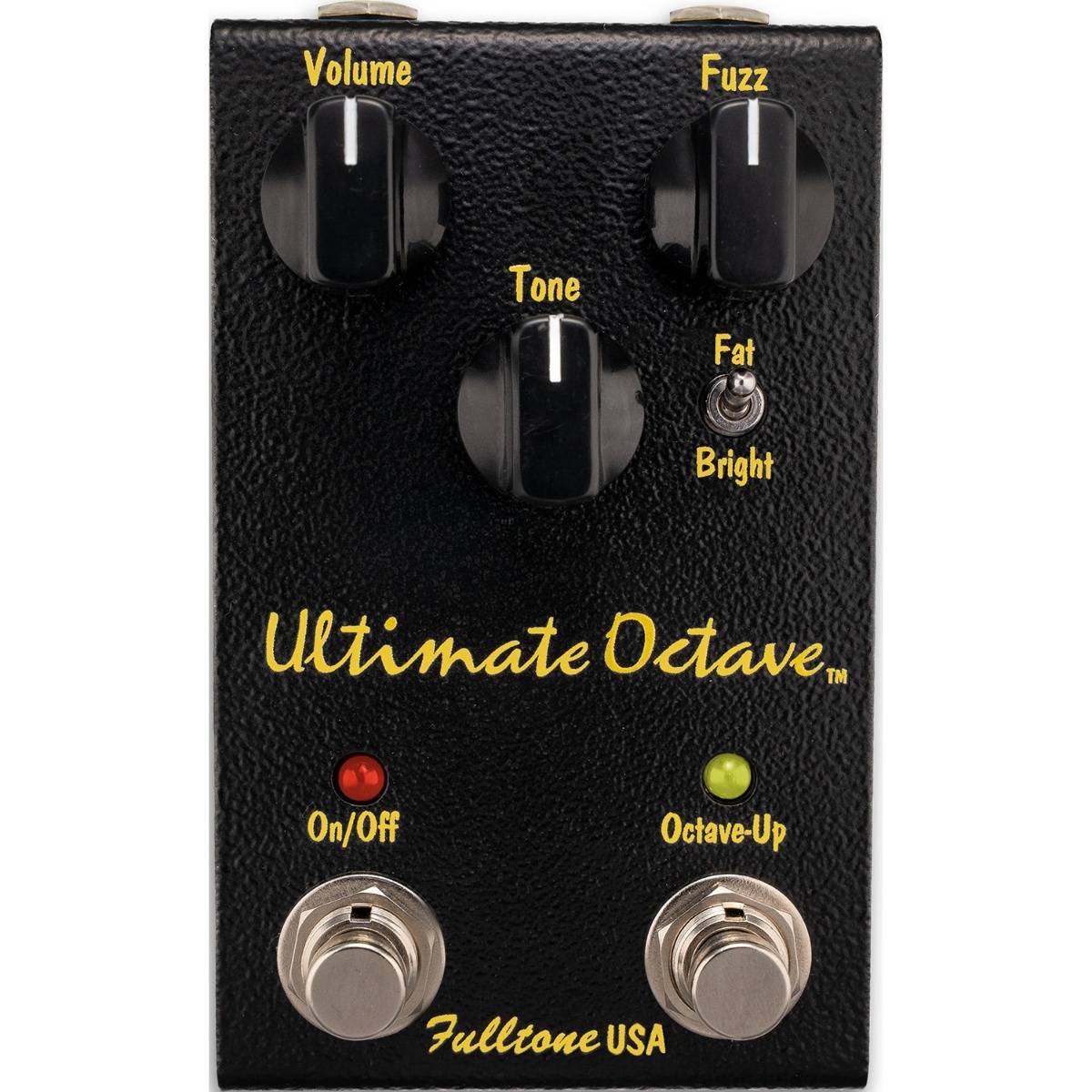 Fulltone Ultimate Octave — фузз-октавер с BC108, Octave Up и переключателем Fat/Bright