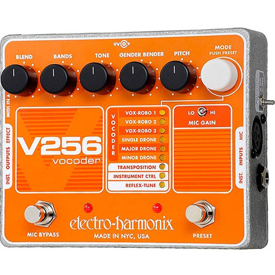 Electro-Harmonix (EHX) V256 vocoder - гитарный эффект