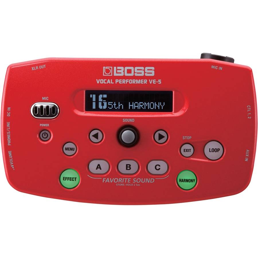 Boss VE-5-RD - вокальный процессор