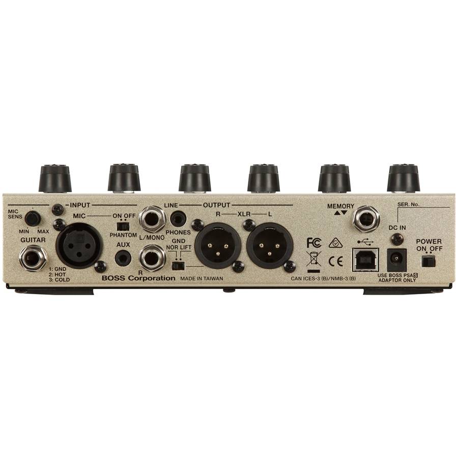 Boss Acoustic Singer VE-8 - вокальный процессор