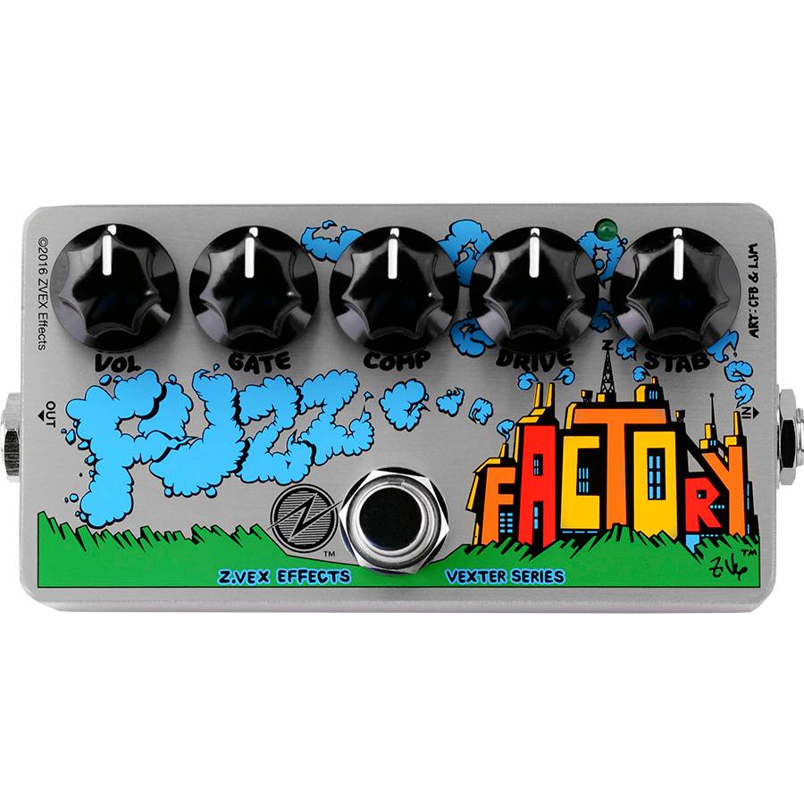 Zvex fuzz factory схема