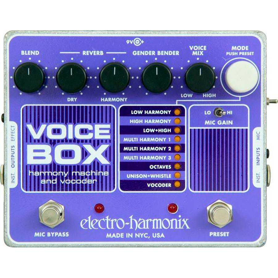 Electro-Harmonix (EHX) Voice Box - вокальный эффект