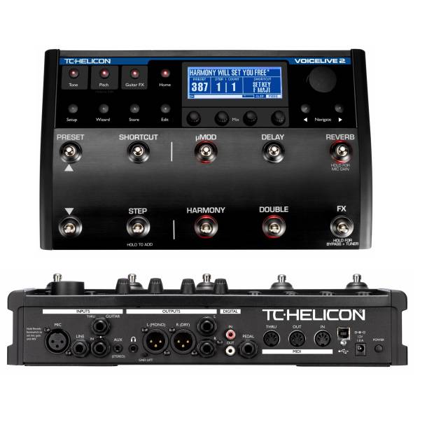 TC Helicon VoiceLive 2 with VLOOP - вокальный эффект