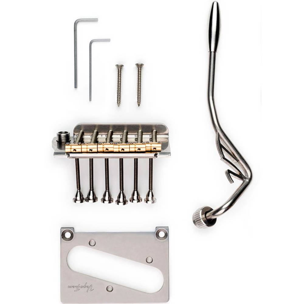 Vega-Trem VT2 Classic тремоло бридж 71 мм для гитары Telecaster | Легкая установка (с лого)