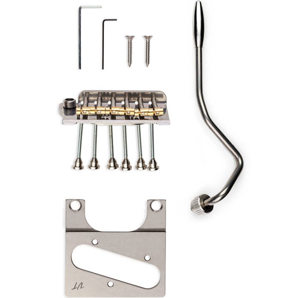 Vega-Trem VT2ND Classic тремоло бридж 71 мм для гитары Telecaster | Легкая установка без сверления и модификаций (без лого)