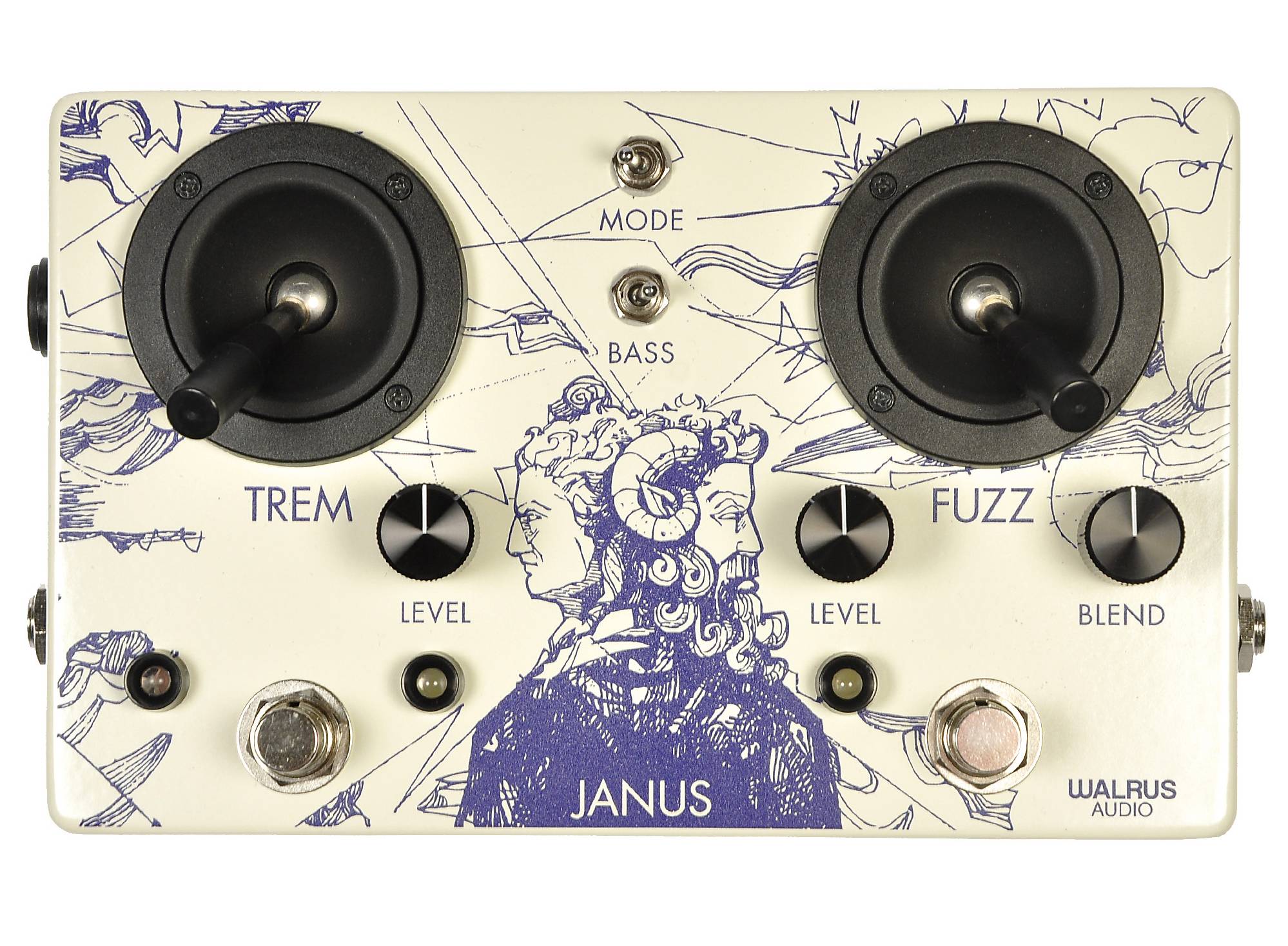 Walrus Audio Janus Fuzz/Tremolo - гитарный эффект