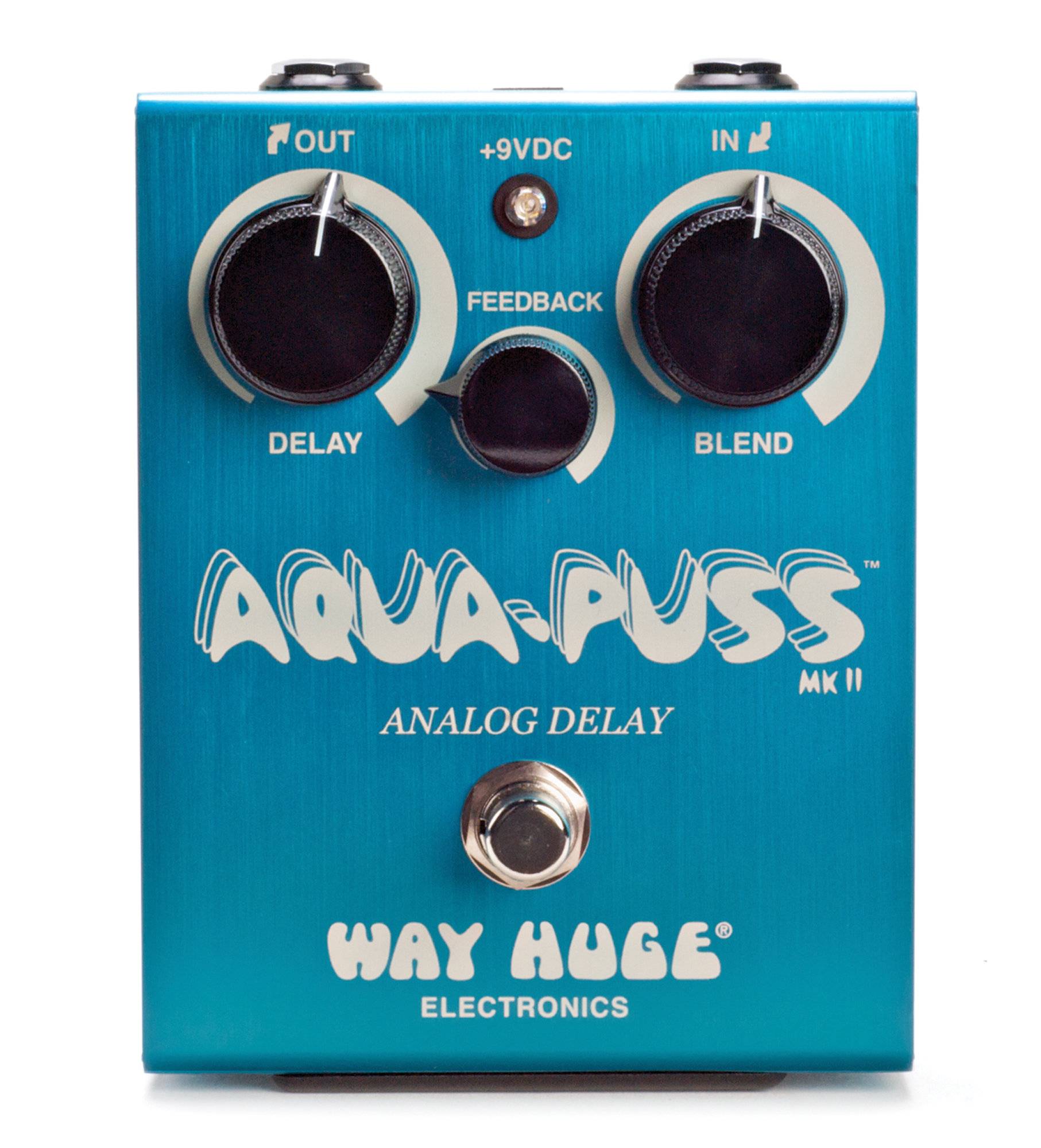 WAY HUGE ELECTRONICS AQUA-PUSS MkII ANALOG DELAY WHE701 - гитарный эффект