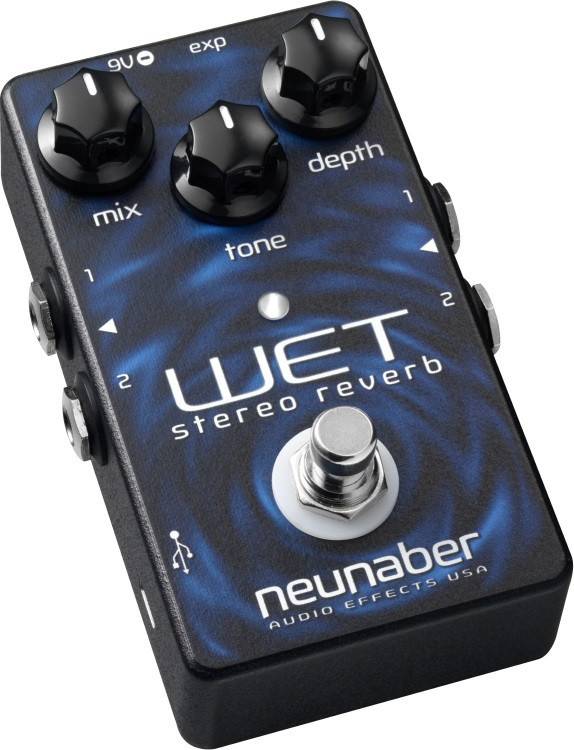 Neunaber Wet Stereo V2 Reverb Pedal True-Bypass - гитарный эффект
