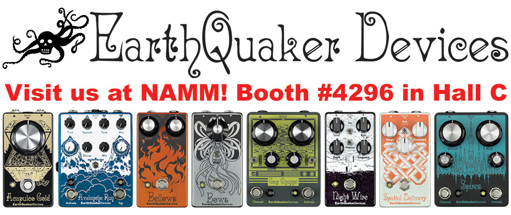 Обзор новых педалей от EarthQuaker Devices!