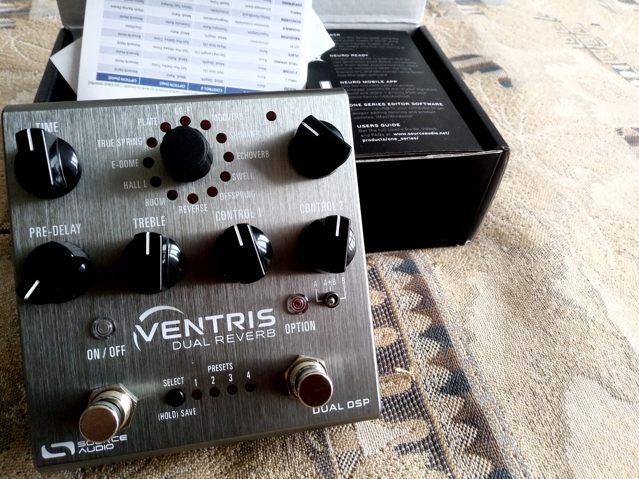 Коробочка с пространством: обзор Ventris Dual Reverb