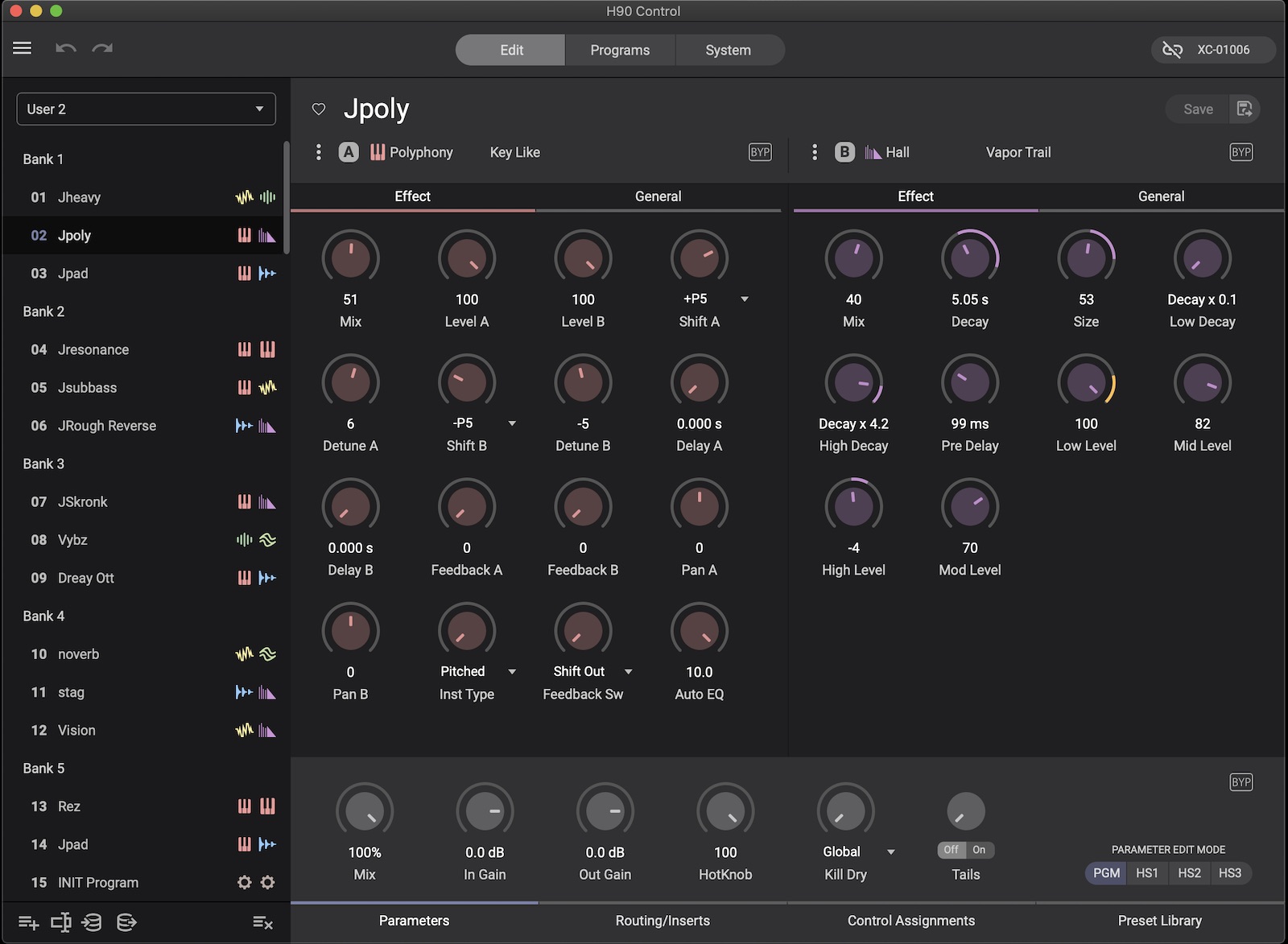 H90 Harmonizer, Часть II: обзор гармонайзера H90